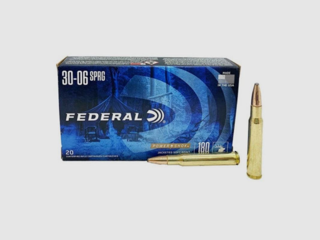 FEREDAL 30-06 SPRING POWER SHOK 180GR