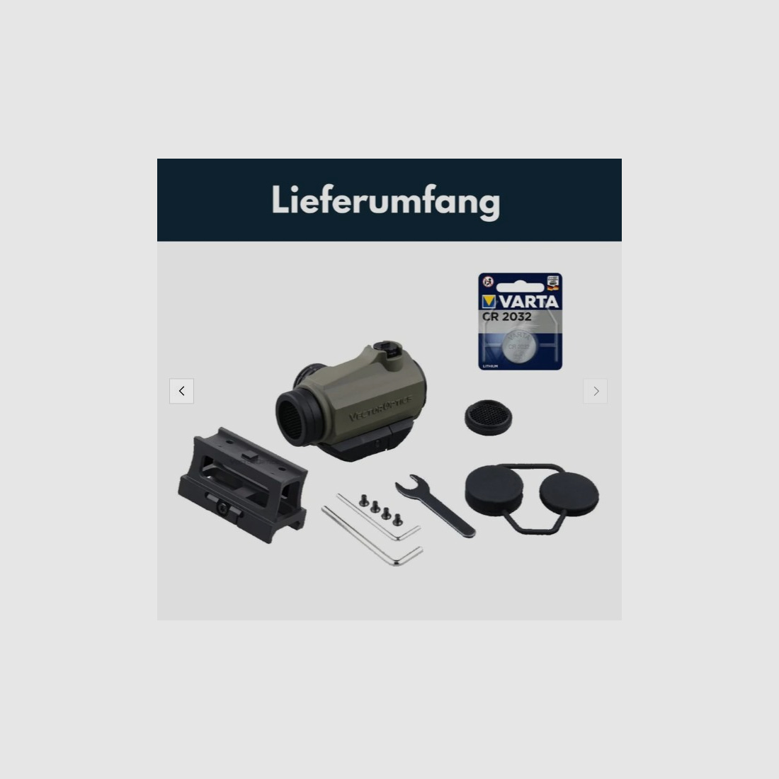 Vector Optics SCRD-42 Maverick-III 1x22 S-SOP - Leuchtpunktvisier