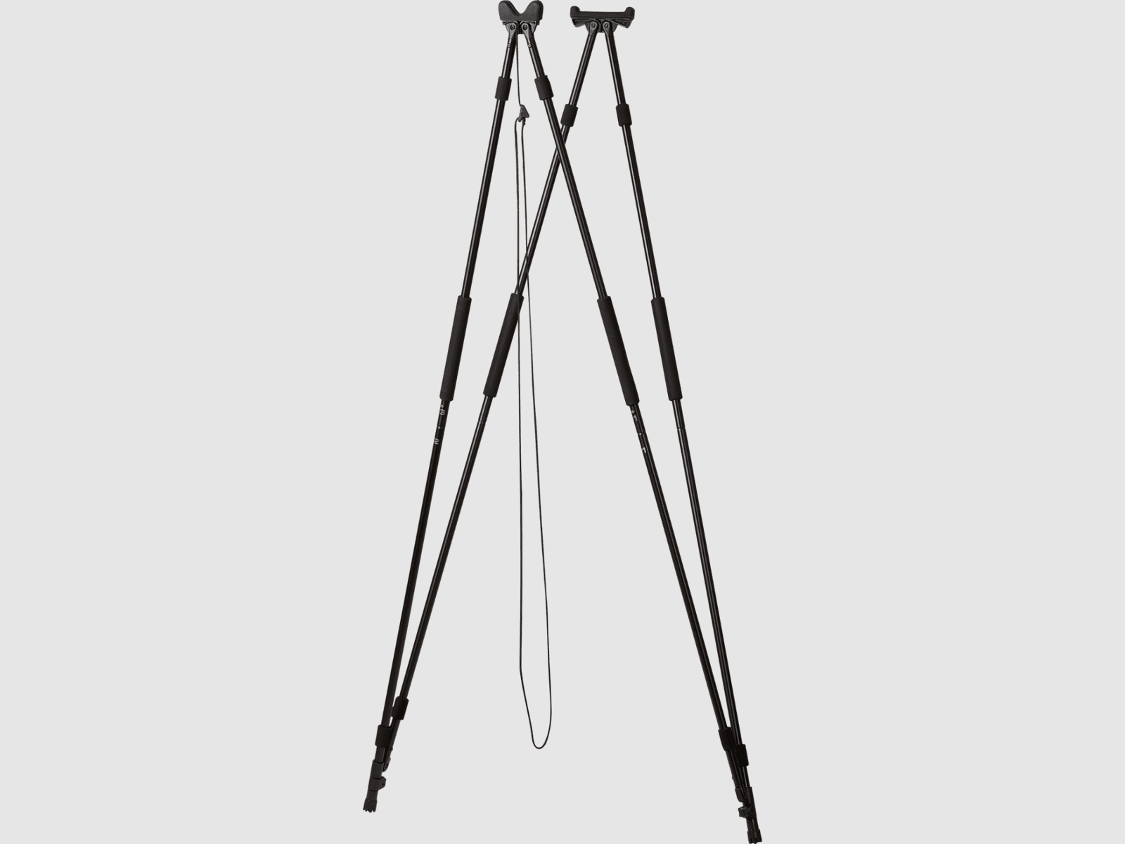 Bastón de tiro Seeland negro