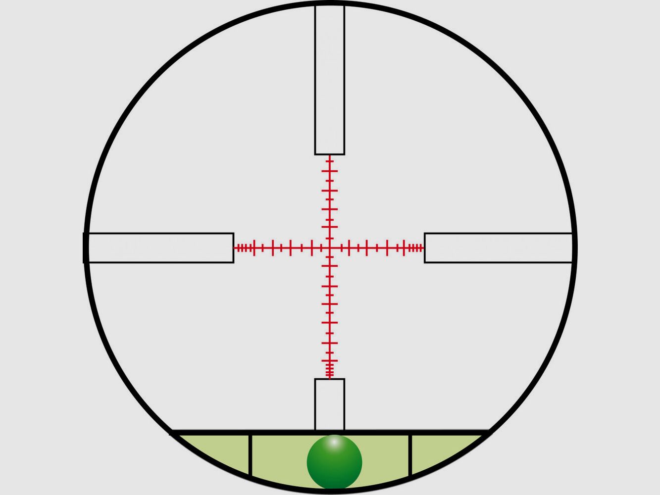 Konus KONUSPRO M-30 - 12,5-50x56 Abs. 1/2 Mil-Dot. bel.