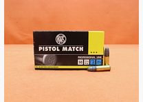 Cartucho RWS .22lr RWS 40grs LRN (2132443) VE 50 cartuchos "Pistol Match"/ 2,6g plomo de cabeza redonda