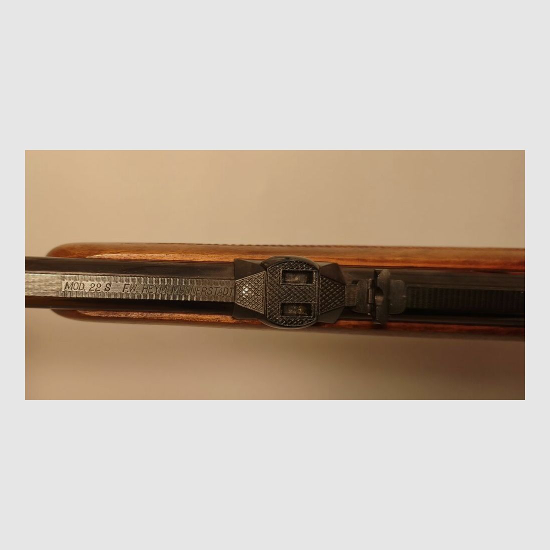 Heym 22S BBF Bockbüchsflinte .222RemMag 16/70 mit Swarovski 8x56 Zielfernro .222RemMag;16/70