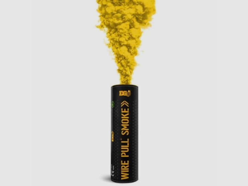 Enolagaye WP40 WIREPULL paintball smoke grenade (yellow)