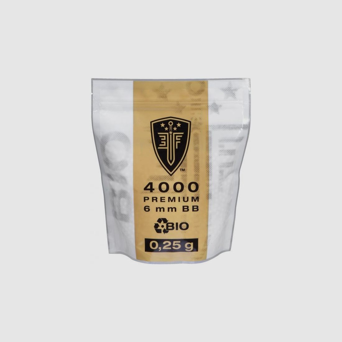 ELITE FORCE AIRSOFT KUGELN PREMIUM BIO 0,25 G 4000 STK