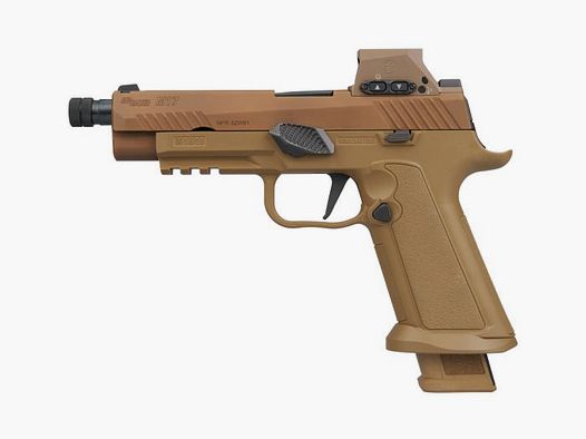 Sig Sauer M17 SOF 9mm – Coyote mit Gewindelauf und Rotpunktvisier