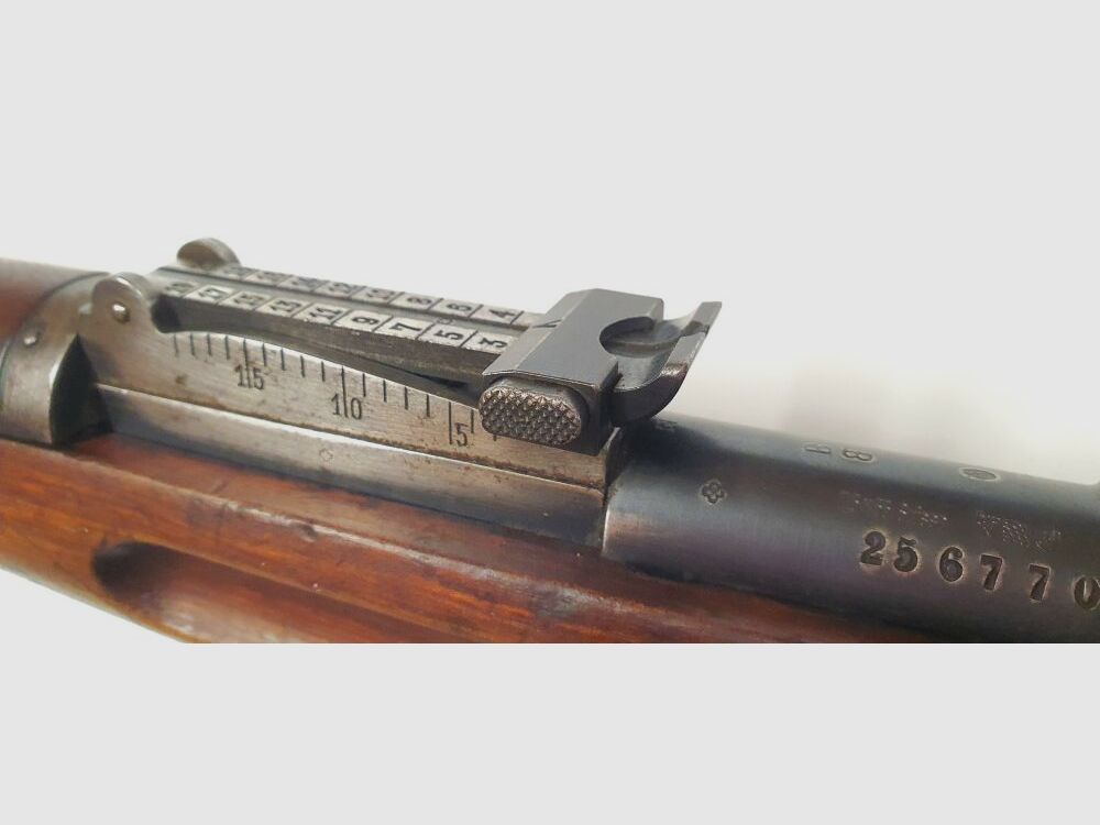 Fábrica de armas de Berna Rifle de repetición W+F Berna Rifle largo suizo IG96-11 Cal. 7,5x55 suizo