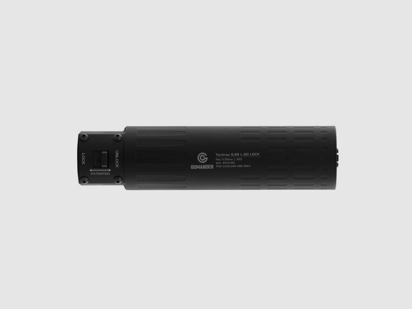Schalldämpfer Gomander Tactinox 5.56 L QD Lock Grau, Bild 5 von 10