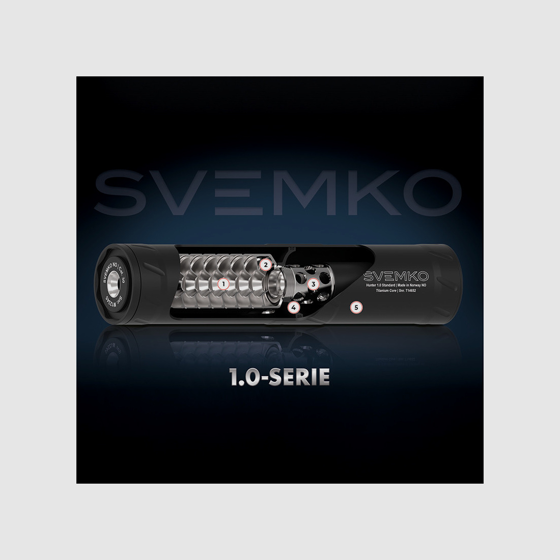 SVEMKO ULTRA 1.0 1/2"x20UNF