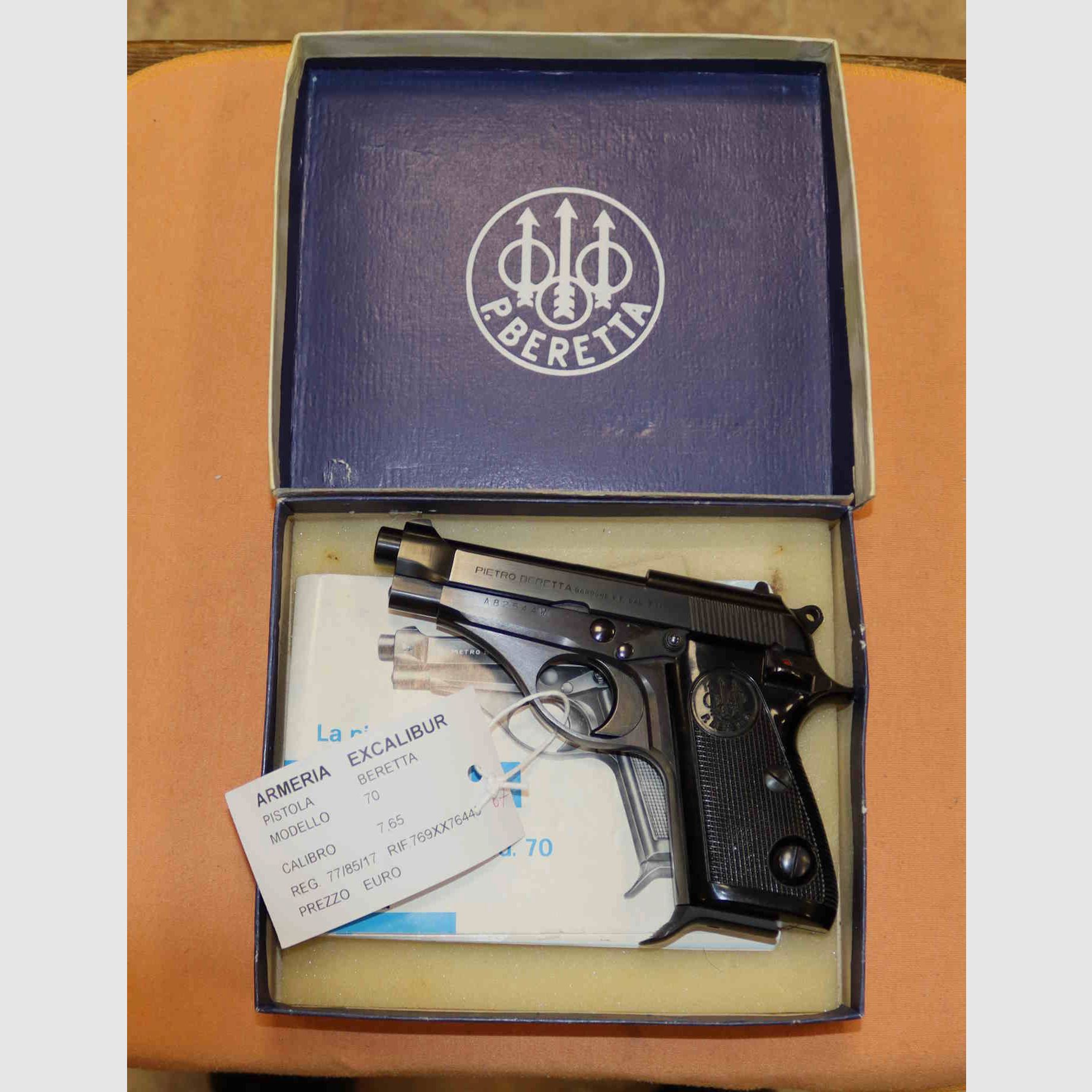Pistolet Beretta Model 70 Kaliber 7.65, zdjęcie 9 z 10