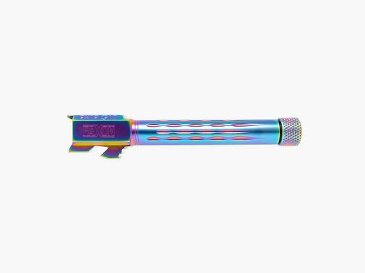 Faxon G17 Flame Match Full-Size Gen 1-4 9mmSAAMI 416-R SS QPQ Nitride Thr NeoChromatic
