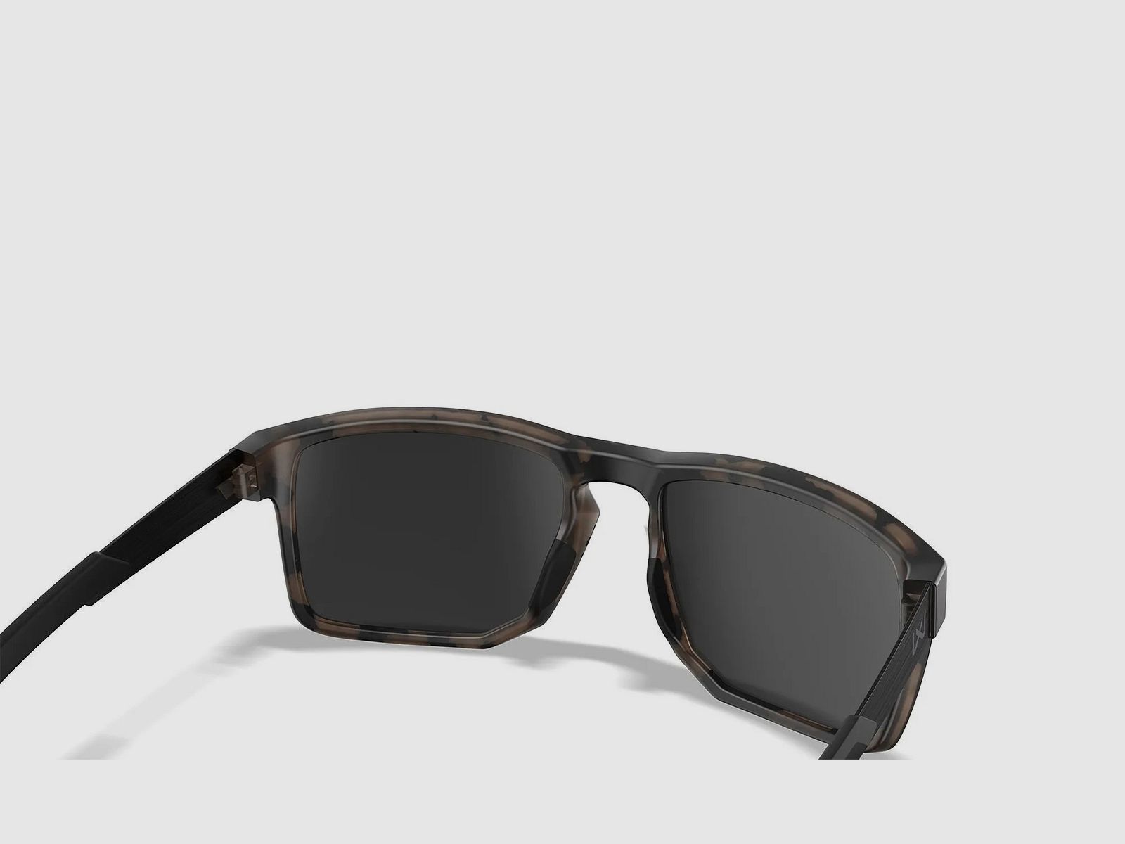 Lunettes de soleil Wiley X APEX avec verres CAPTIVATE Polarized Black Mirror, monture Matte Tortoise Brown AC6APX05, image 4 sur 5