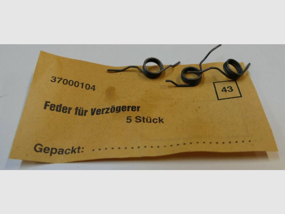 DDR VEB Geräte-& Werkzeugbau Wiesa orginal DDR NVA AK 47 Feder für Verzögerer [ 43 ] unbenutzt, neu für AK47, 7,62x39