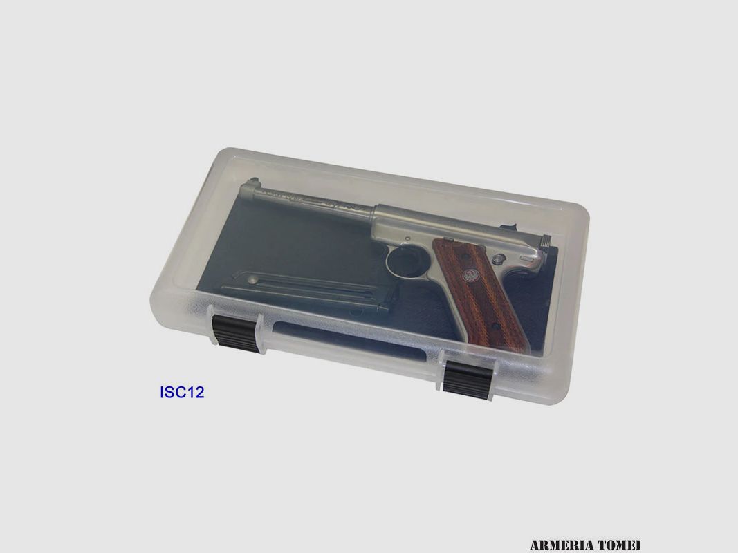 MTM CASE GUARD – ISC12 PISTOL CASE 12″ CLEAR, image 2 of 4