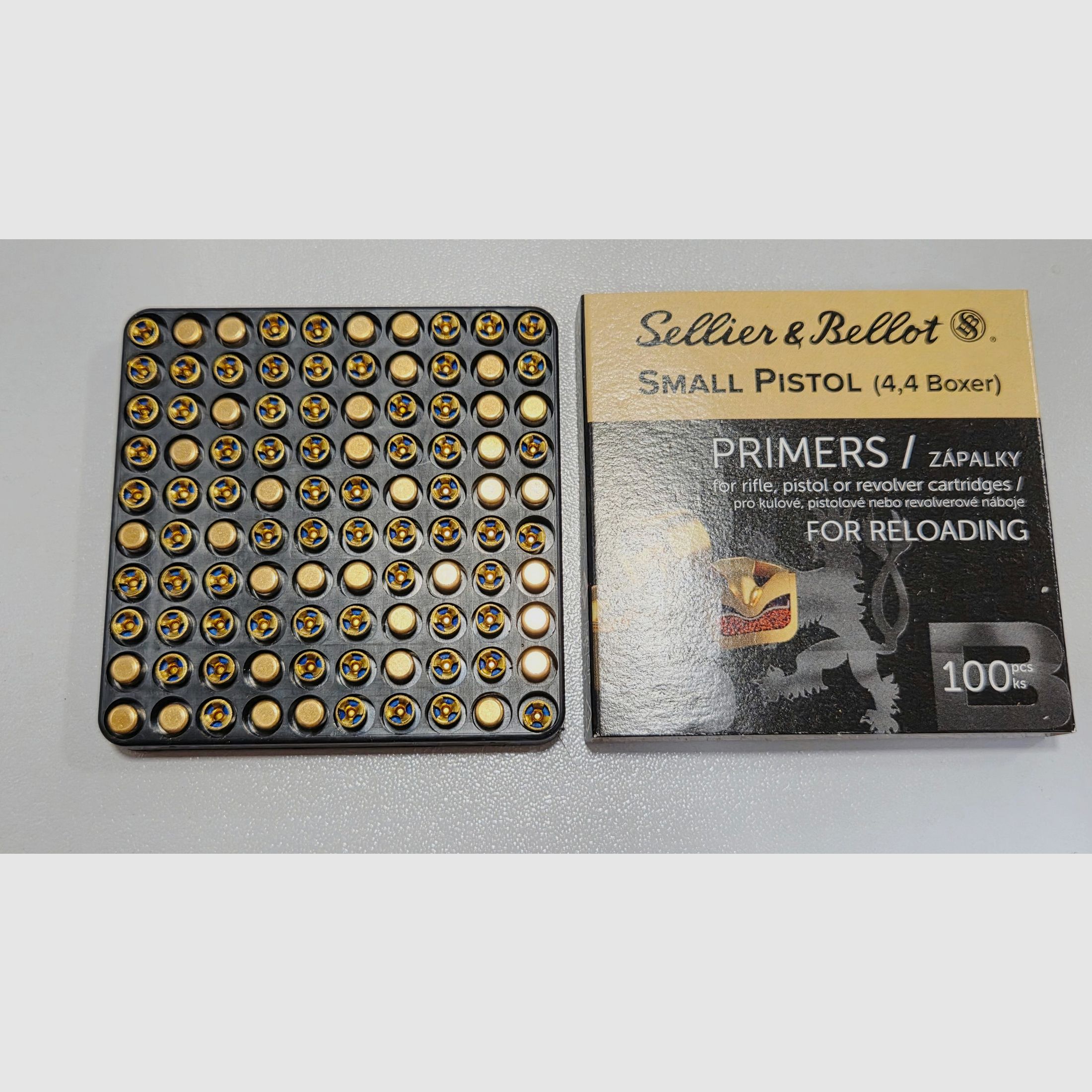 ZÜNDHÜTCHEN SELLIER BELLOT 4.4 SMALL PISTOL BTE 1000, Bild 3 von 3