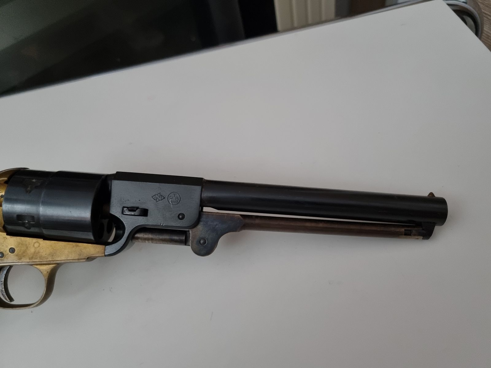 Western Navy 1851 9mm Knall Seltener Neumann Umbau PTB 357/2 