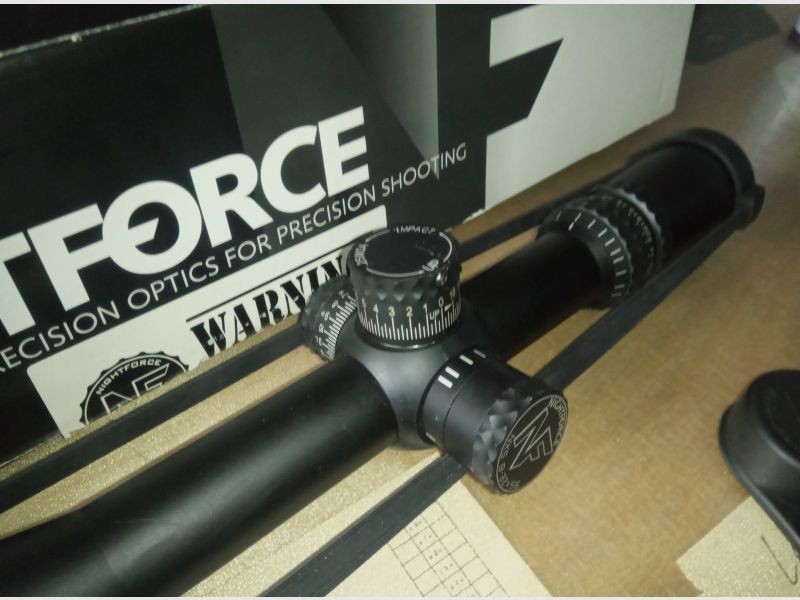 Nightforce NXS 8-32x56 MLR TOP Zustand OVP