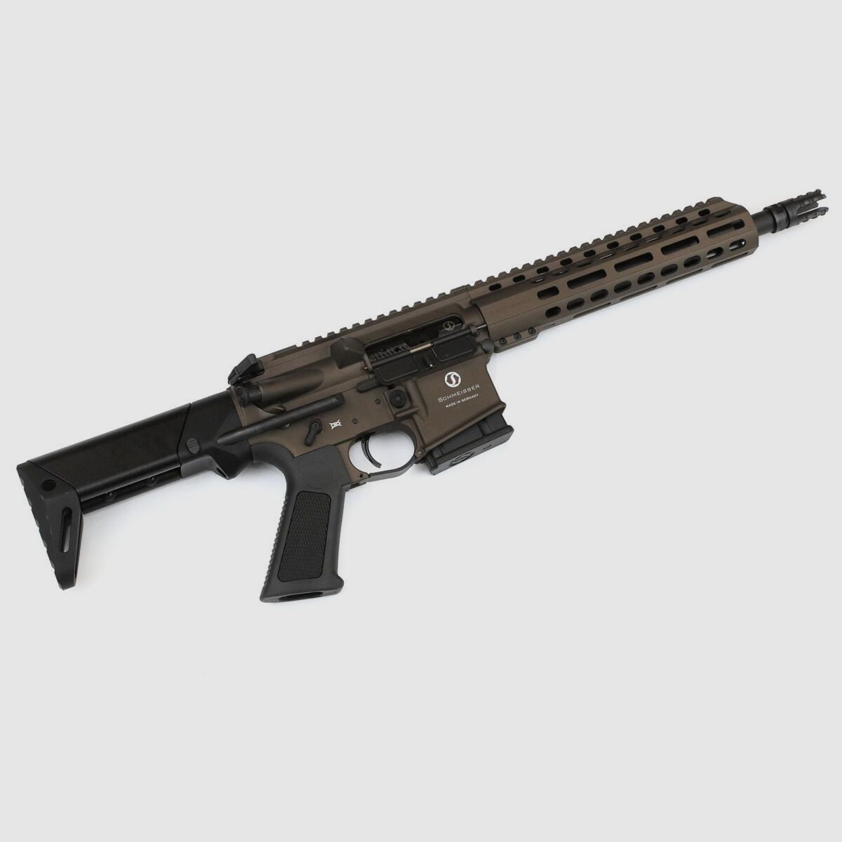 Schmeisser – Halbauto / AR15 / S4FL / 10.5 / M-Lok / CSS Stock / Bronze / .223 Rem, Bild 1 von 2