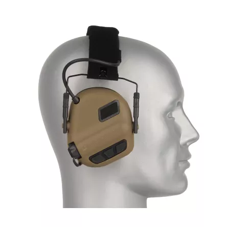 Earmor – active hearing protection M31 Plus, Coyote Brown, image 5 of 6