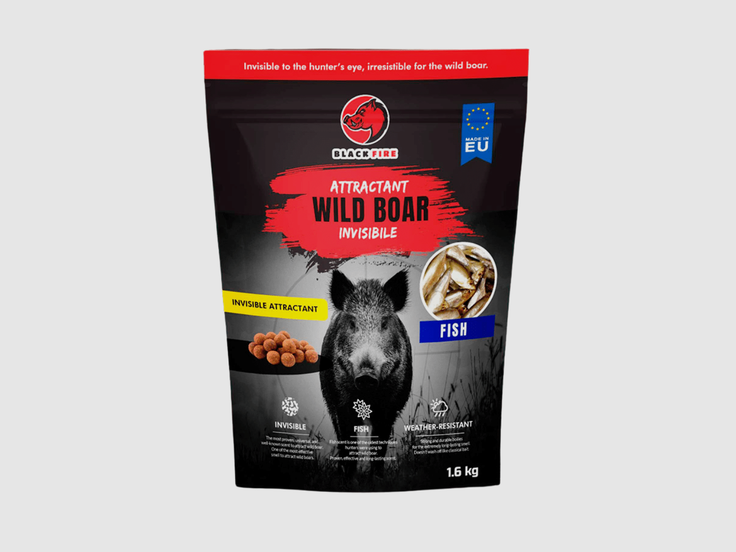 Bolsa de aroma 1,5 kg Invisible Black Fire, imagen 2 de 4