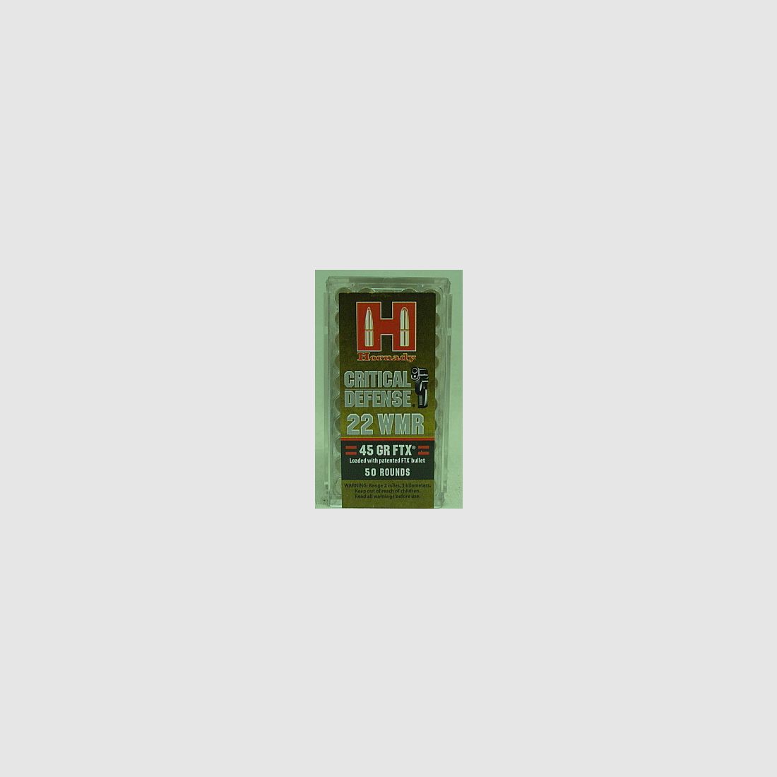 Hornady .22WMR FTX CD - 45gr (a50) #83200#
