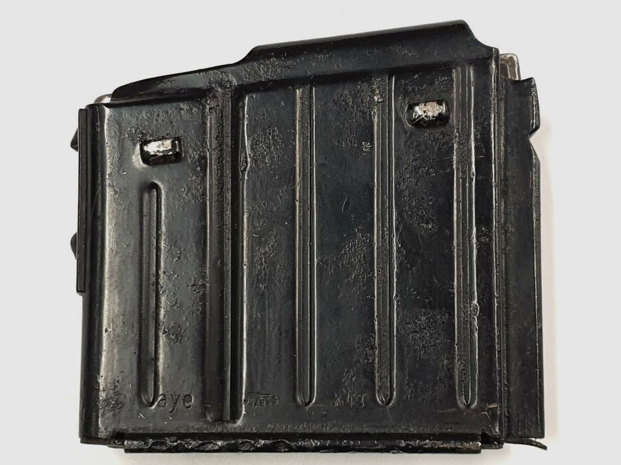 The Yale & Towne Mfg.& Co., Velbert/Rheinland, Heidestr.71 Seltenes Magazin für Gewehr 43 / Karabiner 43, G43 / K43 "awj"