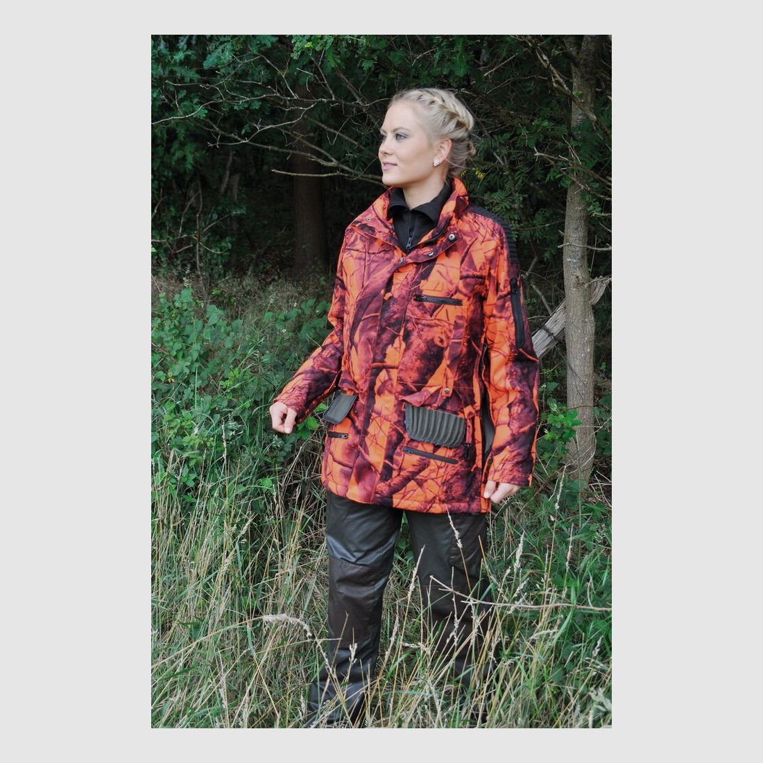 Hubertus Warn-Tarn-Jacke Damen