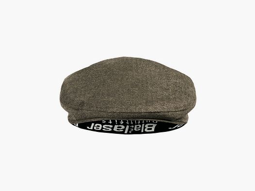 Blaser Vintage Schieber Kappe olive mèlange/schwarz