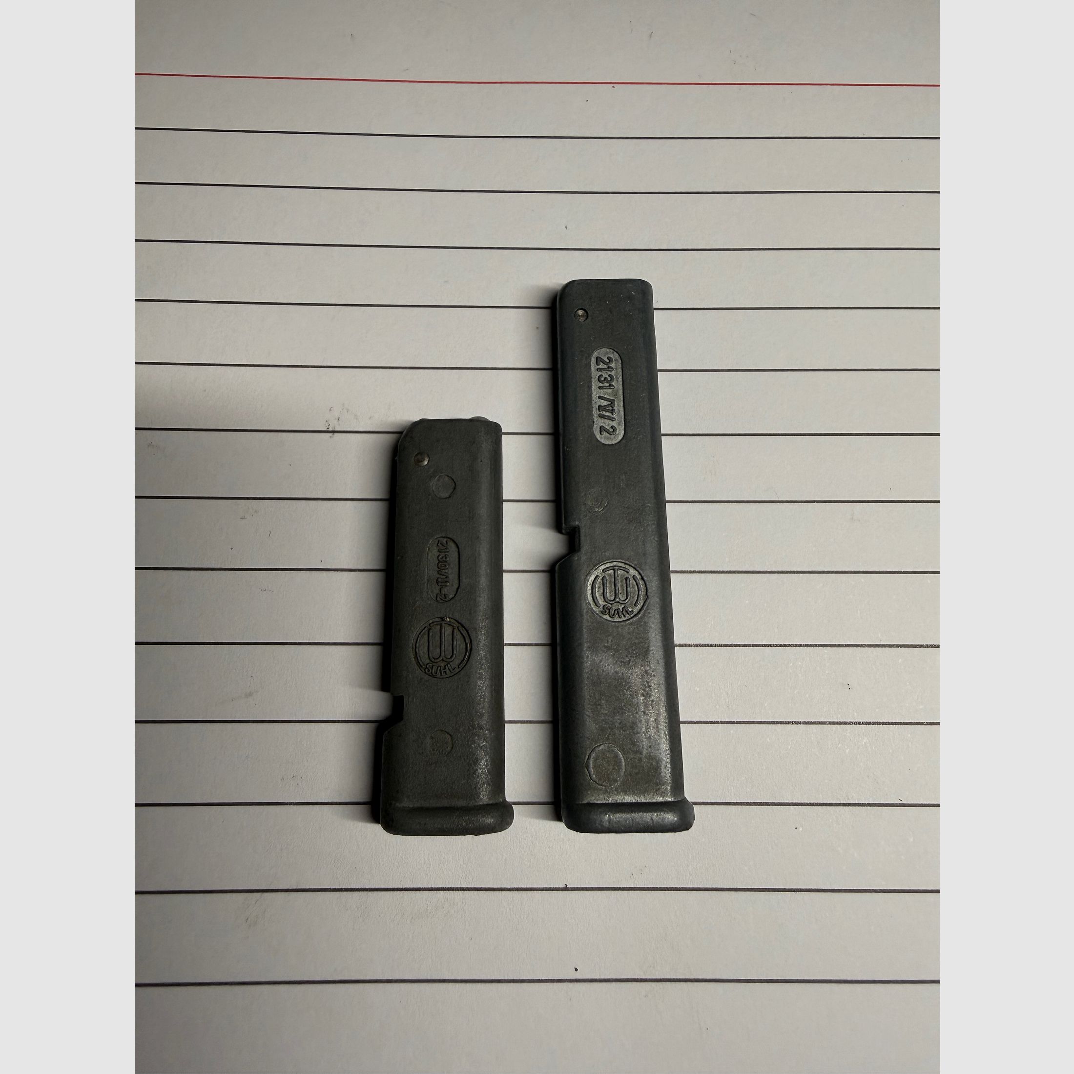 Haenel Magazine Luftgewehr 2 piezas DDR Original 8 y 12 310 #1