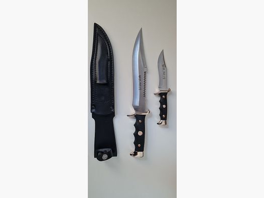 hunting knife set with two knives