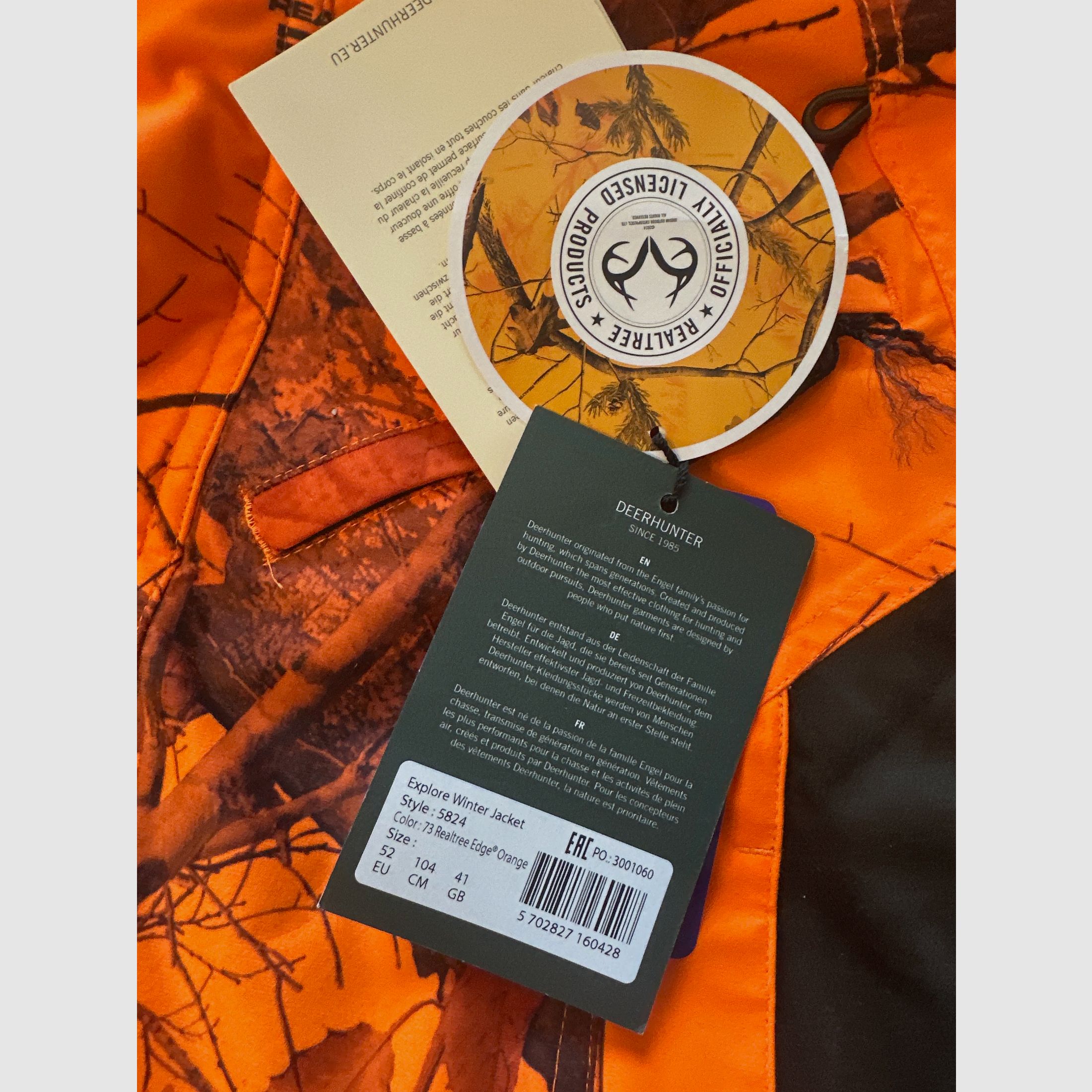 Deerhunter Explore Winter Jacket (Herren) // Gr. 52 