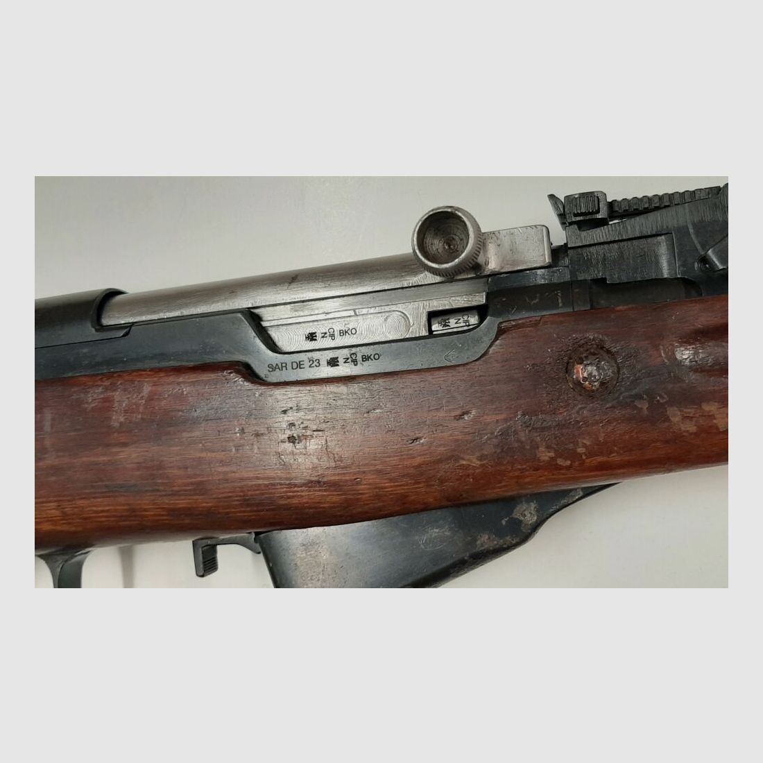 Selbstladebüchse Simonov Selbstladebüchse Simonov SKS-45, Kal.7,62x39, komplett nummerngleich, inkl. Zubehör