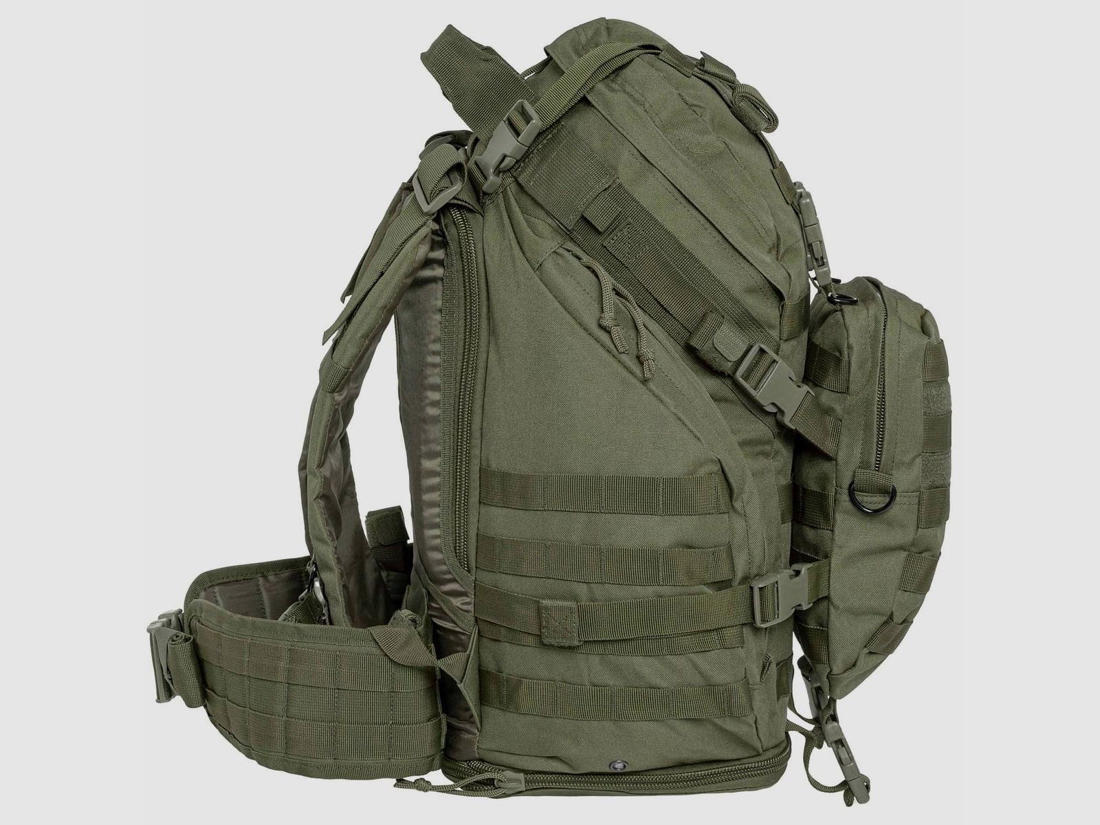 Backpack CAMO Overload (60L) - Green (PL-OV-BP-OG), image 4 of 15