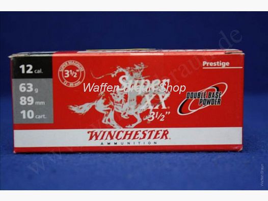 Winchester SUPER XX MAGNUM, 12-89, 20mm, 63g, P4, 10 Stück