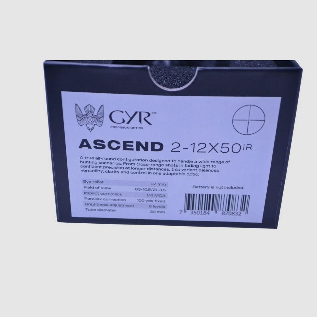 GYR Ascend, 2-12×50 IR, billede 7 af 7