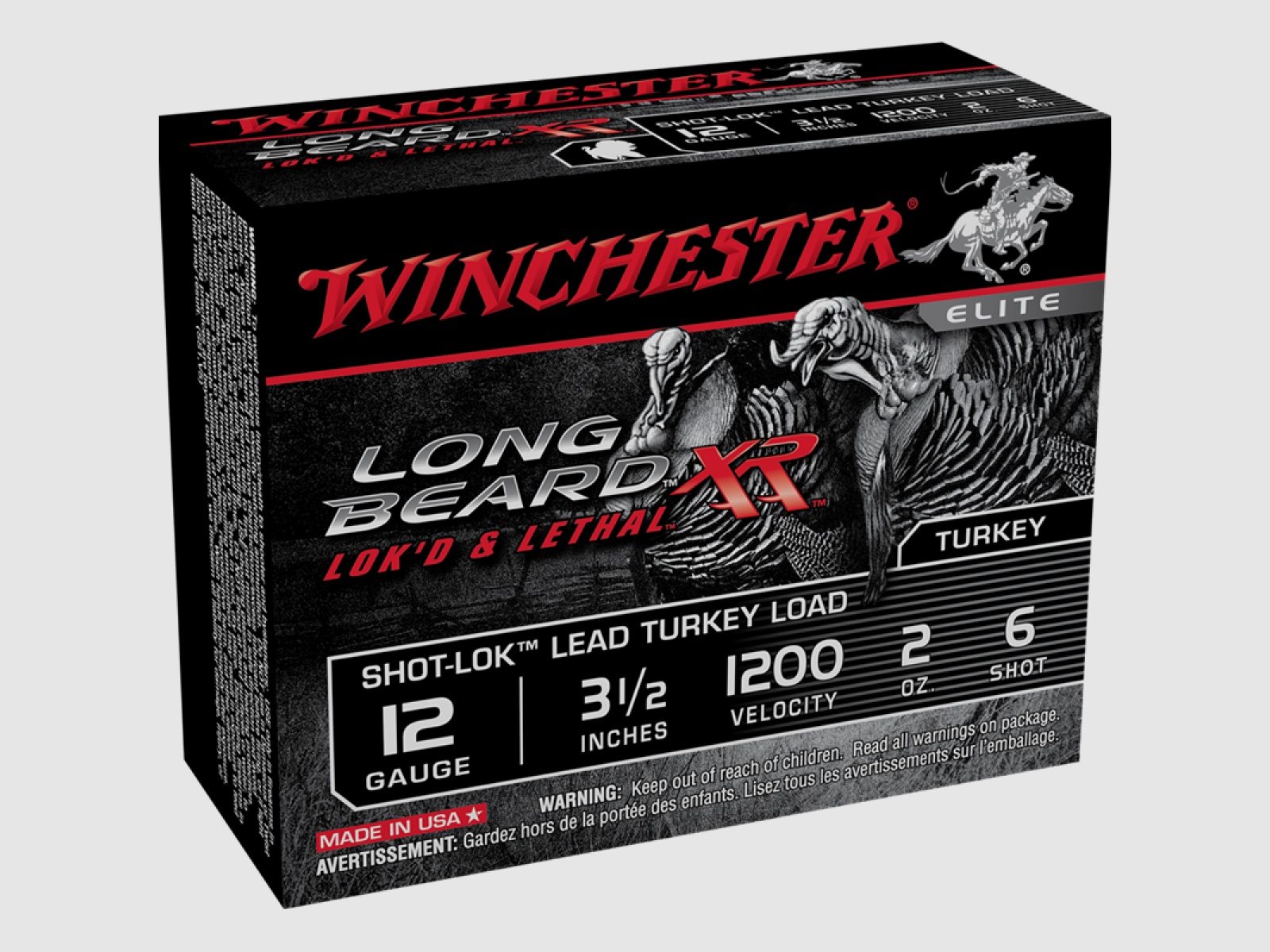 12/89 Nickel Plated Lead Shot Long Beard XR No. 6 1/4 / 2.79mm / 56g