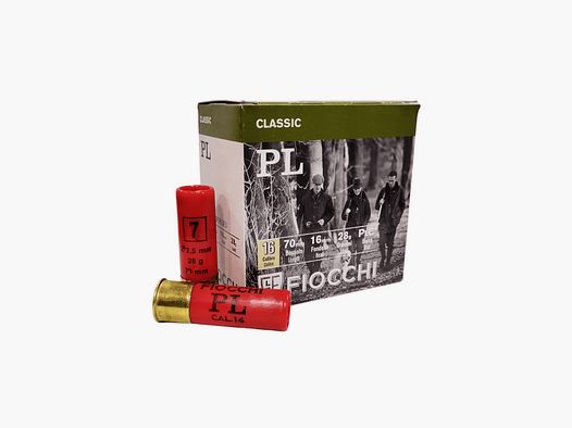 Cartucce Fiocchi PL cal. 16/70 28 g piombo 7