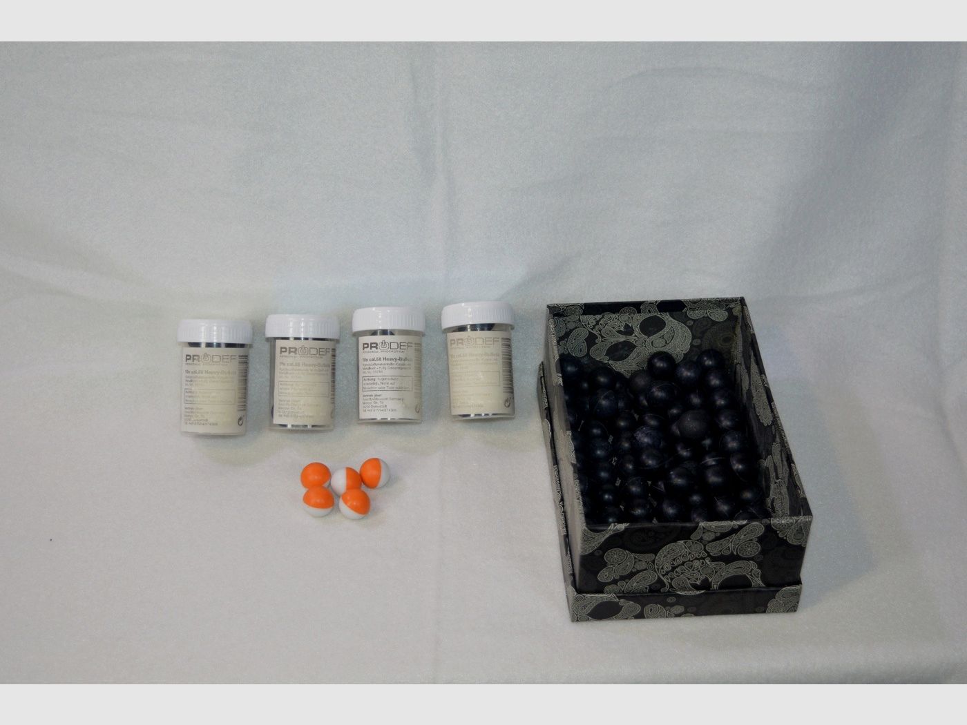 TPR-PG7 MISSION Cal. 68 + 2. Magazin + Munición, idéntico a "TiPX .68 Tippmann Paintball Pistole"