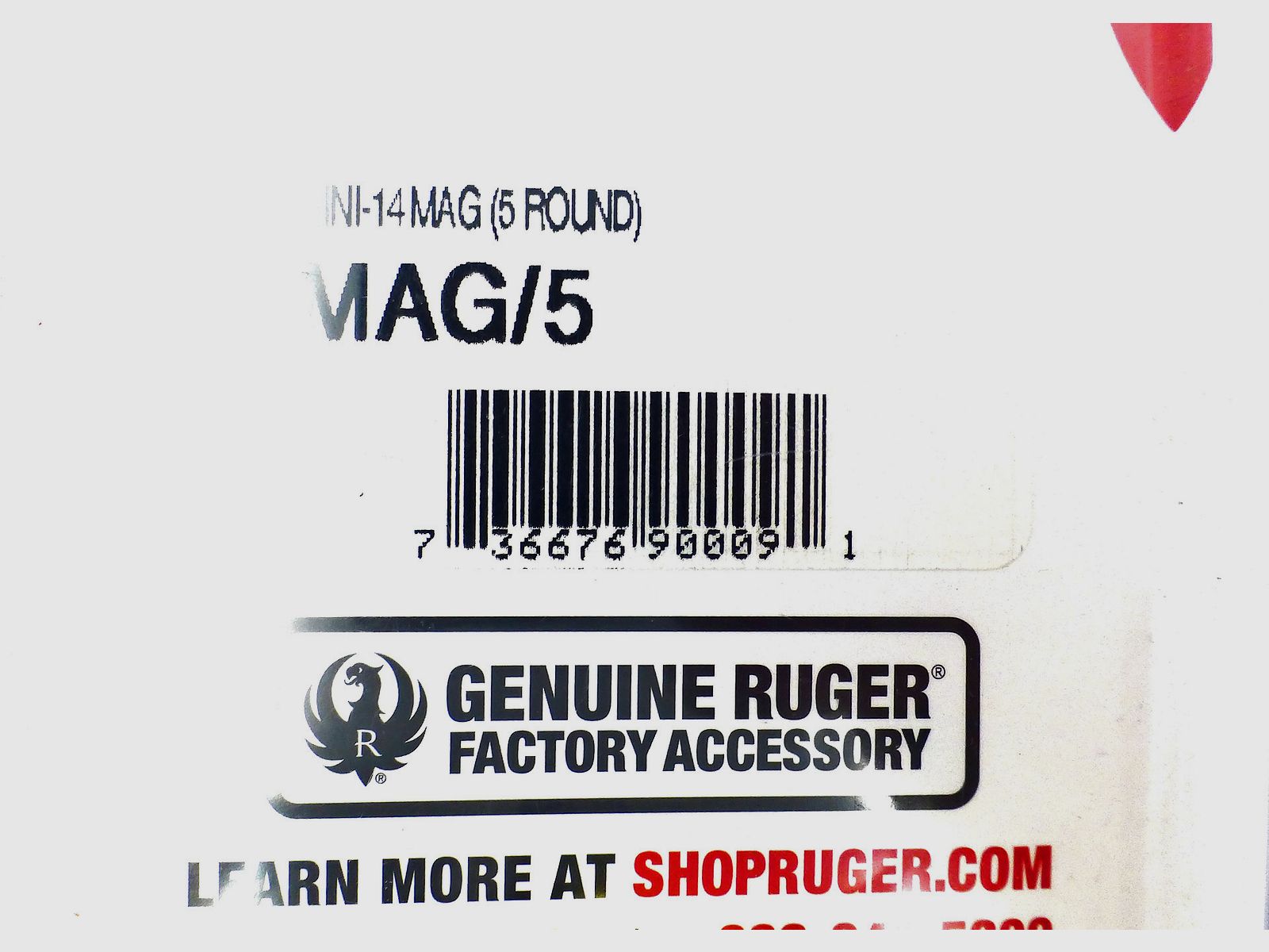 Magazin Ruger Mini-14, 5 Schuss, Bild 2 von 2