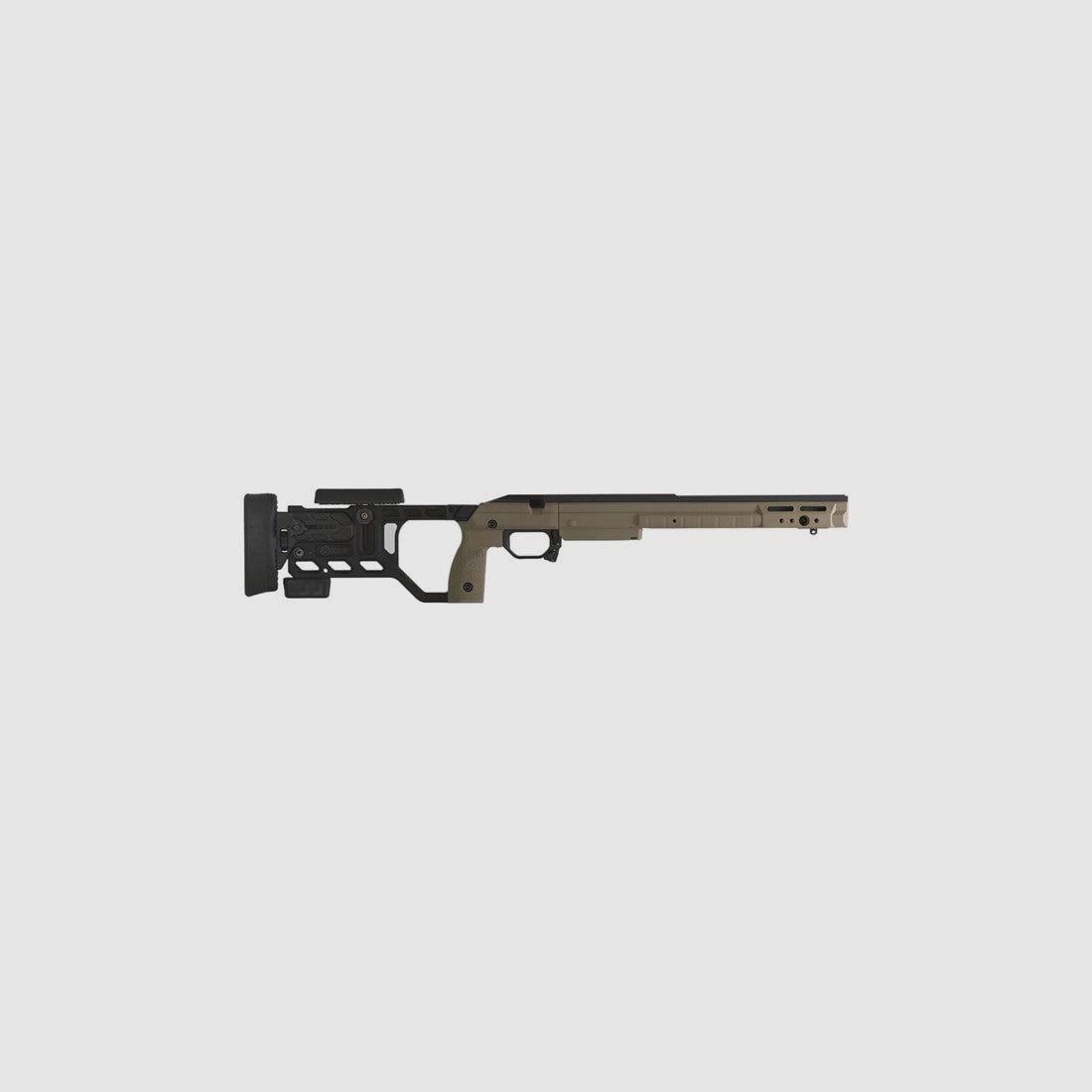 Kinetic Research Group Whiskey-3 Chassis dla Remington 700 SA z Stałym Chwytem, FDE