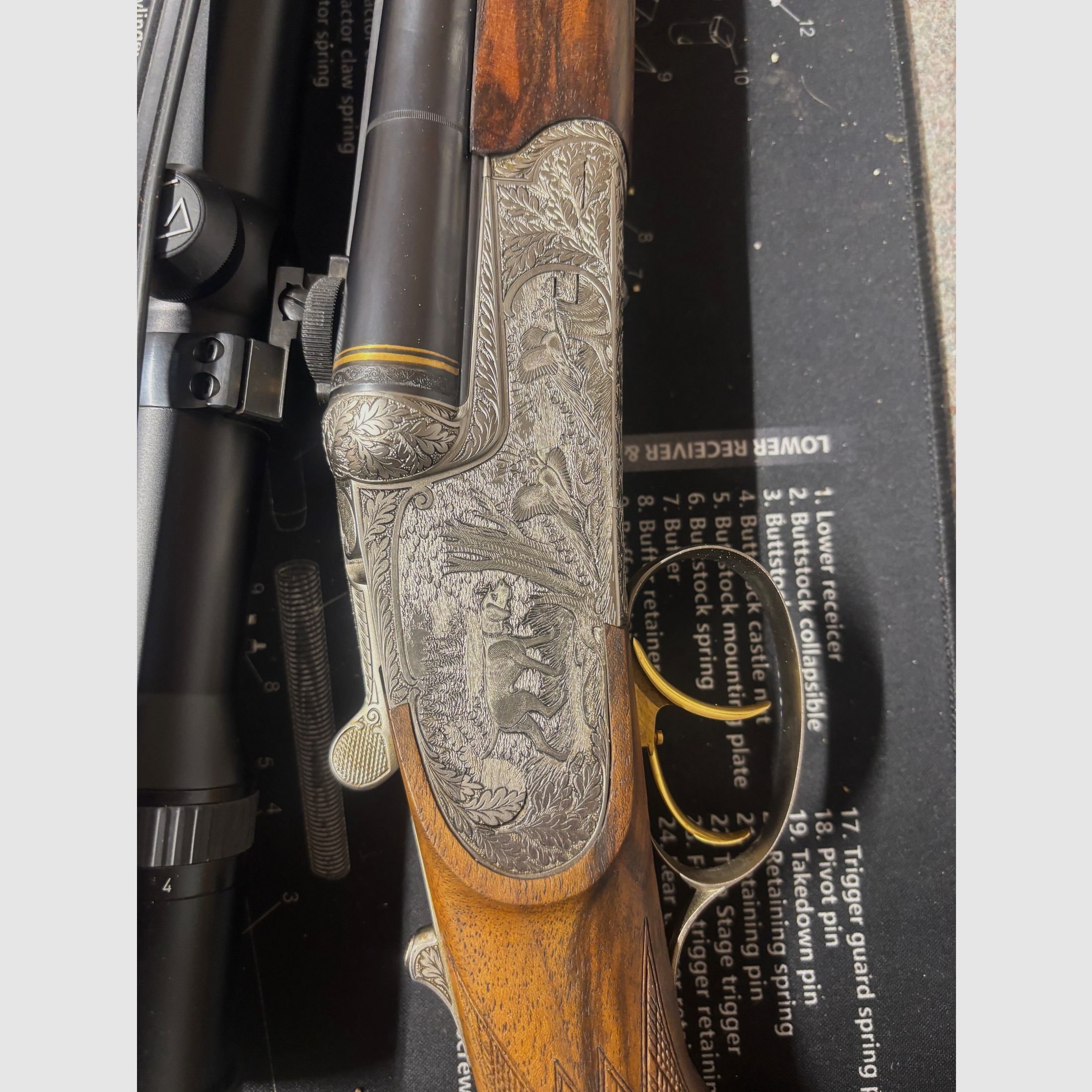 Krieghoff Neptun Primus drilling (doppelbüchsdrilling) 8x57IRS , 12/70