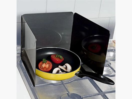 Plaque anti-projection pliable