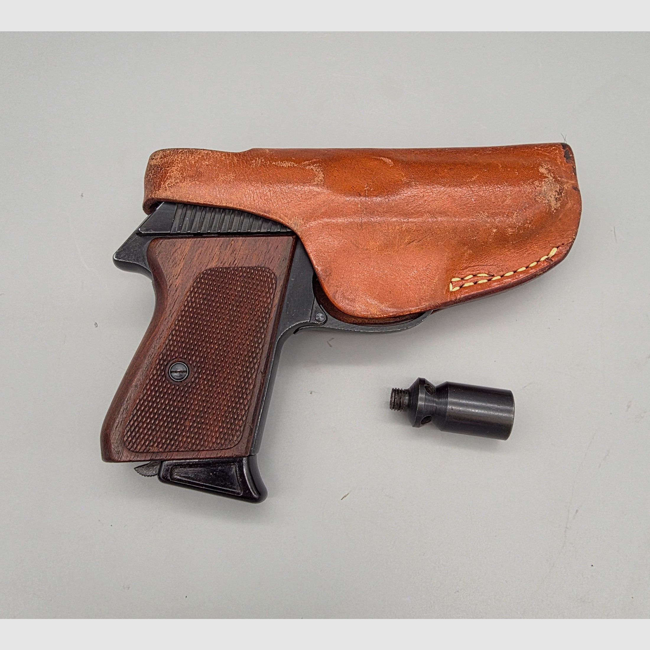 SRS blank firing pistol Erma EGP 75 S proof 1980 in caliber 8mmK PTB 69/4