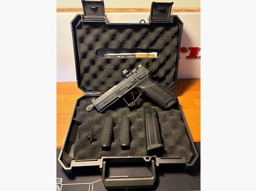 NEUWARE CZ Pistole P-09 F Nocturne SR HAWKE Set mit Optik 