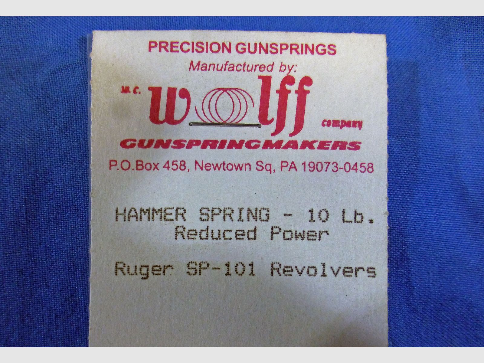 WOLFF Hundeschnäpper für Ruger SP101, Bild 2 von 2
