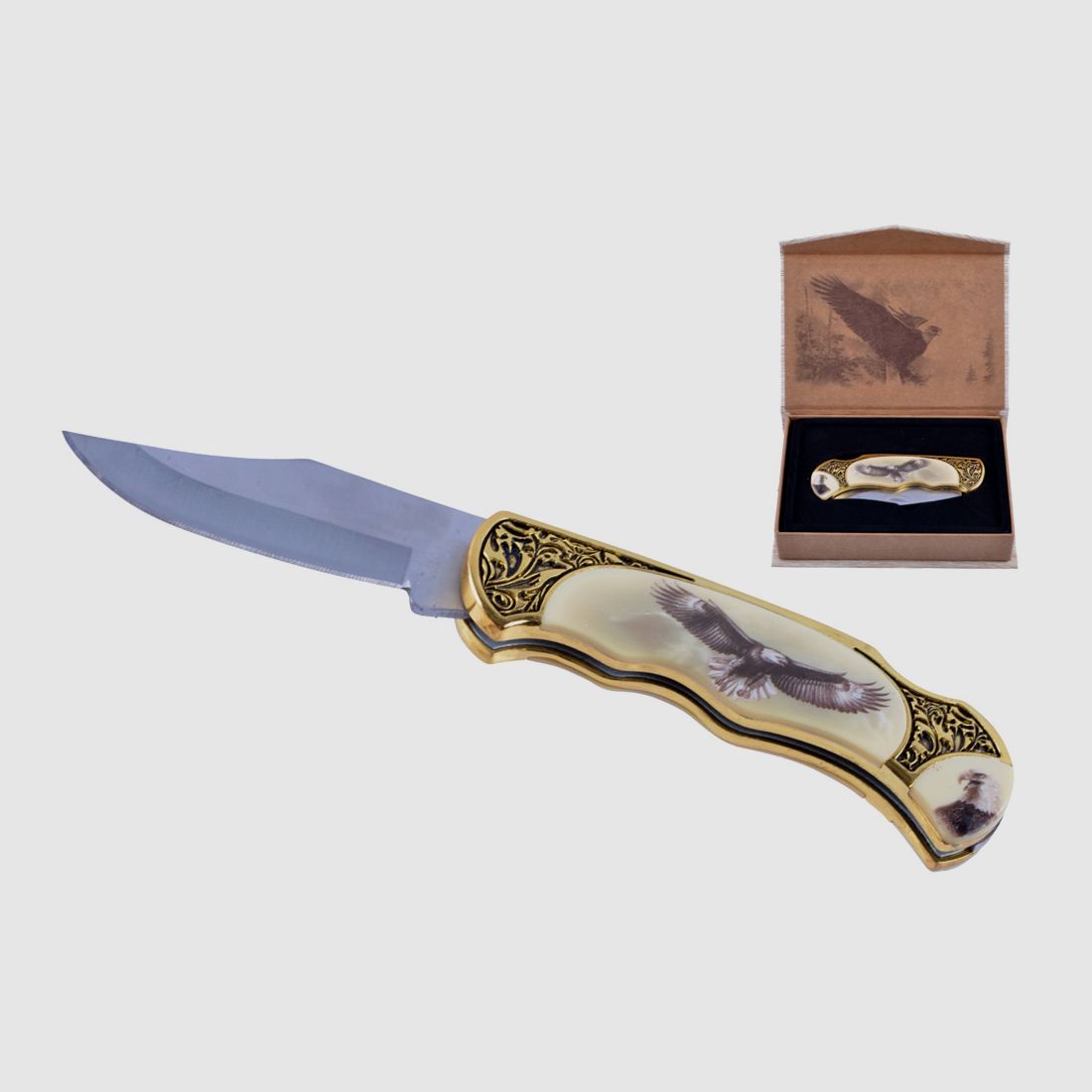 Cuchillo de bolsillo occidental Adler