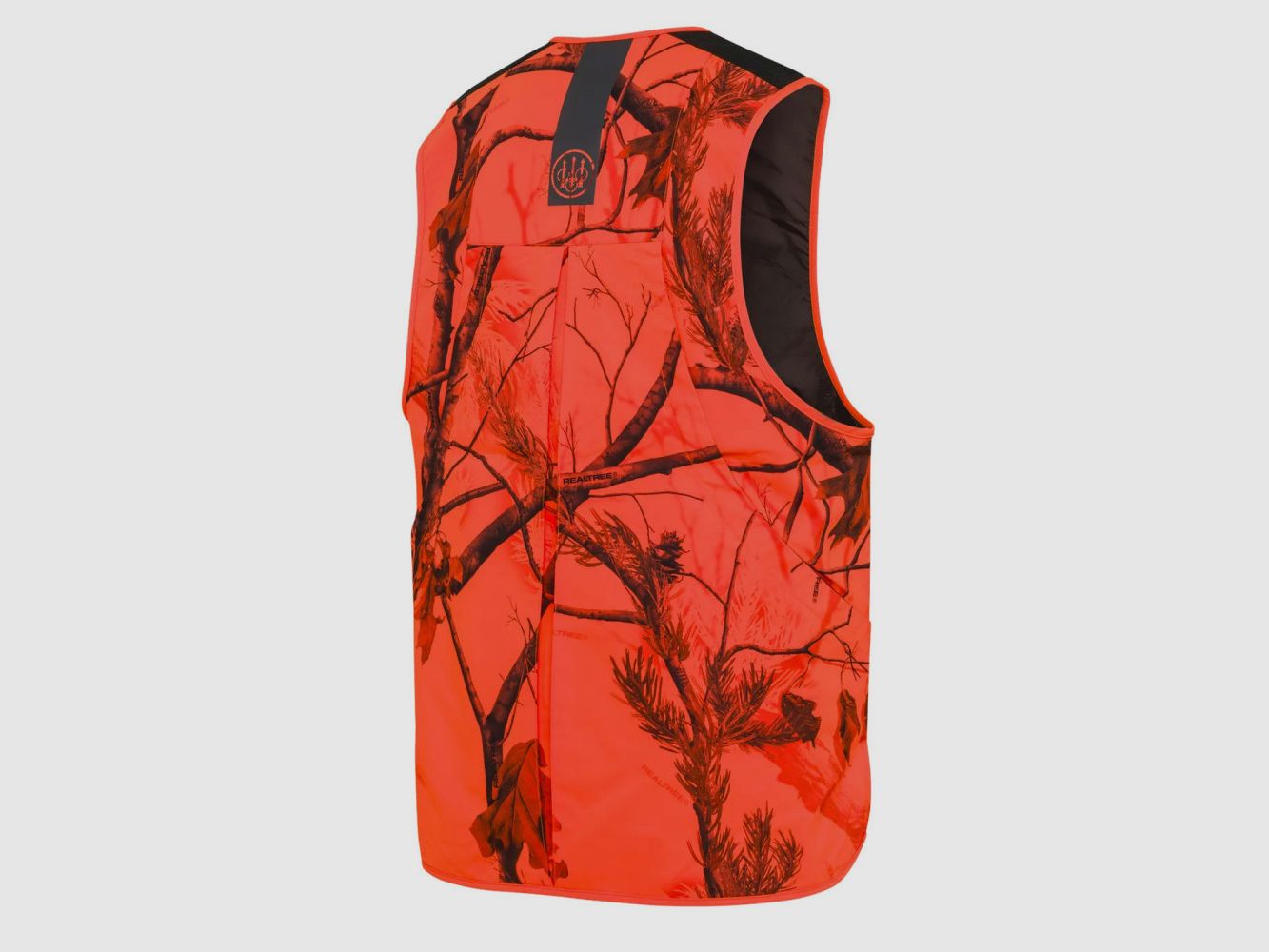Beretta Gilet Symmer Orange AP Camo HD - Leichtes, wasserabweisendes Jagdgilet mit hoher Sichtbarkeit, Bild 3 von 8