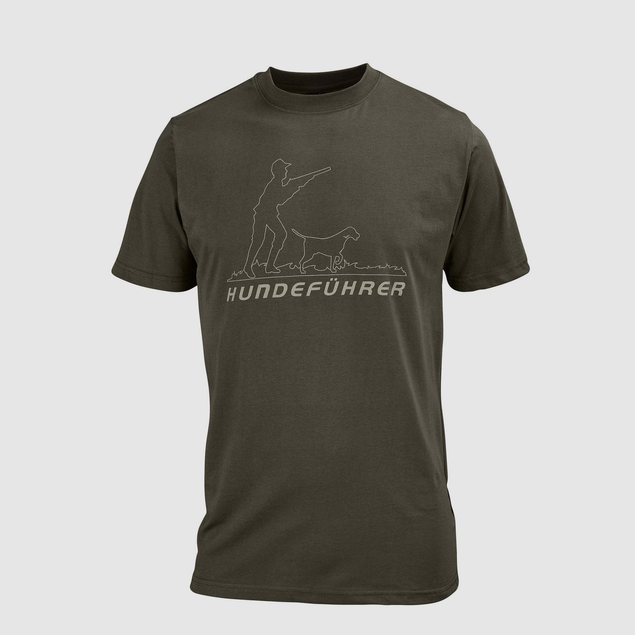 Hubertus Heren T-Shirt Hondenleider