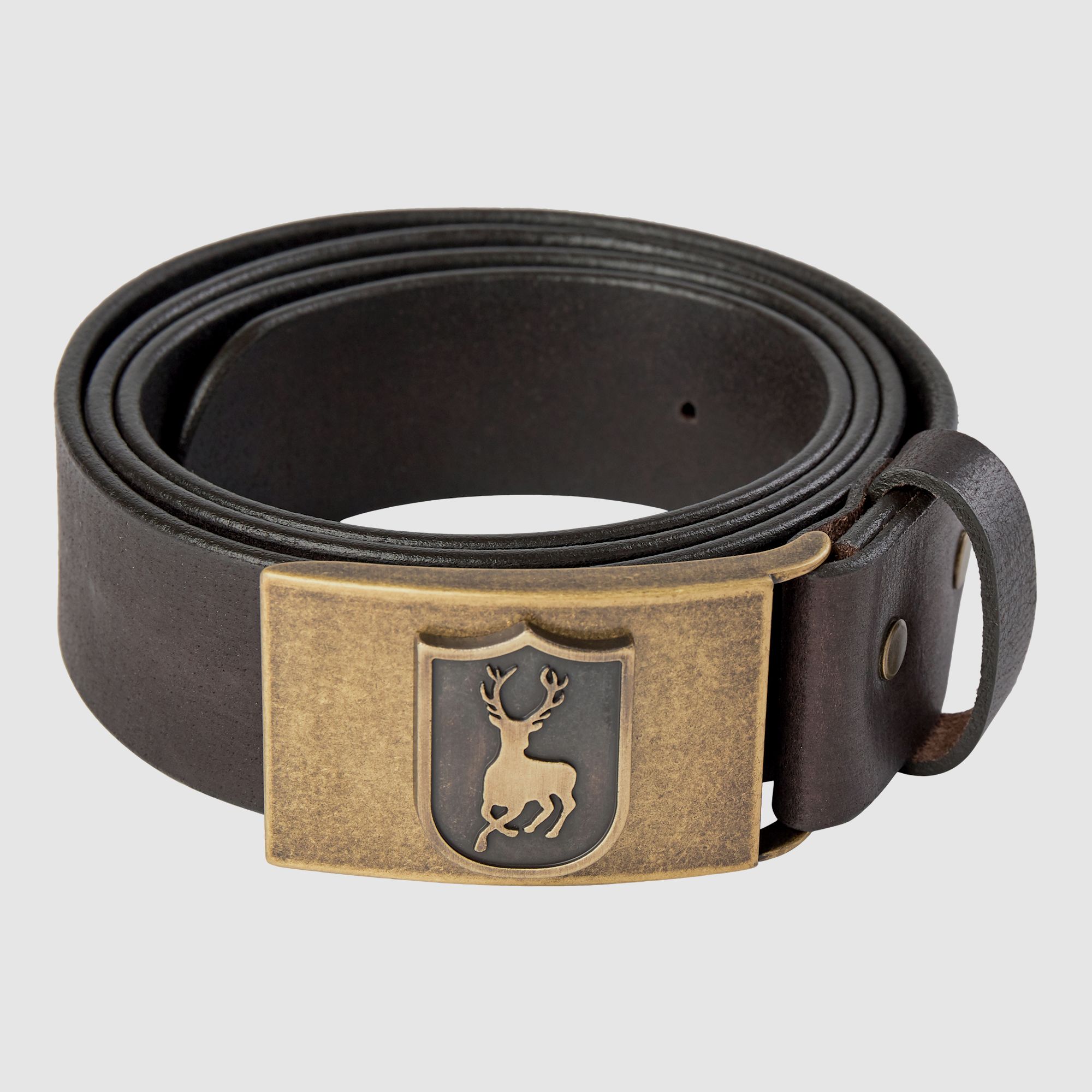 Deerhunter Leder Gürtel Herren Dark Brown