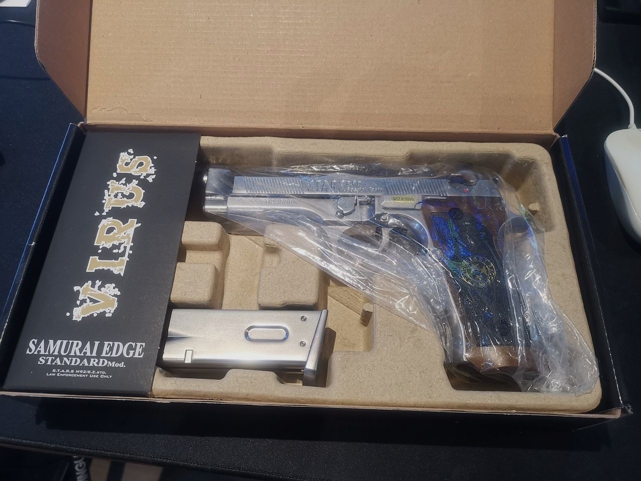 Socom Gear Samurai Evil Vollmetall GBB 6mm BB Chrome-Finish Edition