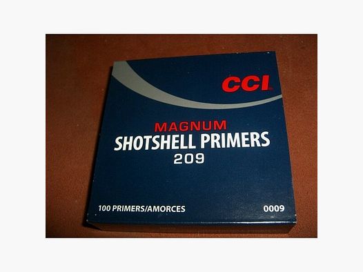 100 Stck. CCI Magnum Shotshell Primers 209